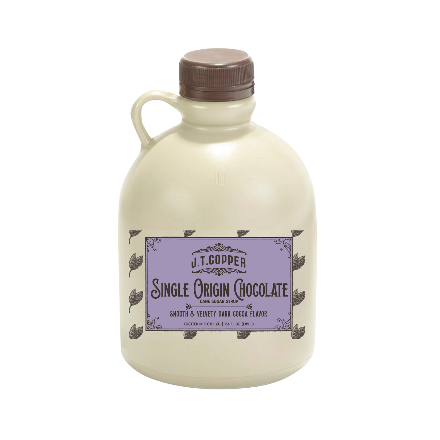 64oz Single Origin Chocolate Syrup Bulk Jug