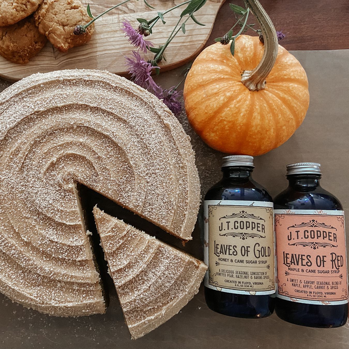 64oz Leaves of Red Syrup Bulk Jug