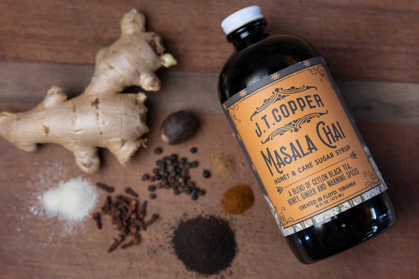 64oz Masala Chai Syrup Bulk Jug