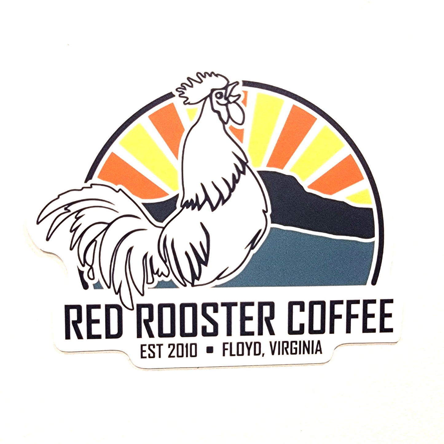 Red Rooster Stickers