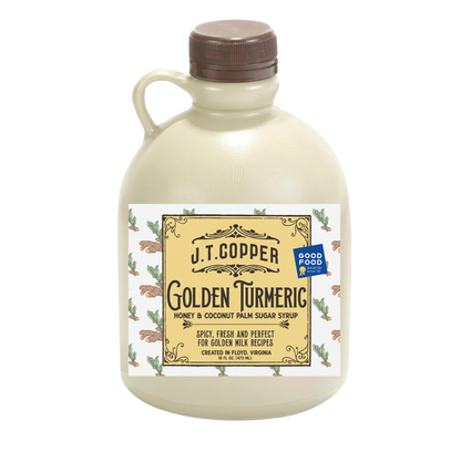 64oz Golden Turmeric Syrup Bulk Jug