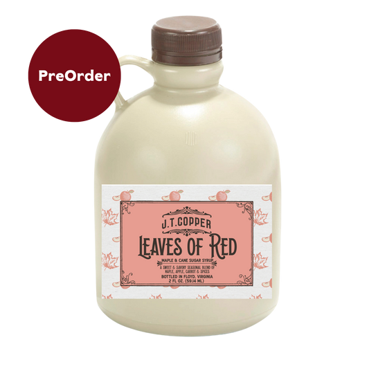 64oz Leaves of Red Syrup Bulk Jug