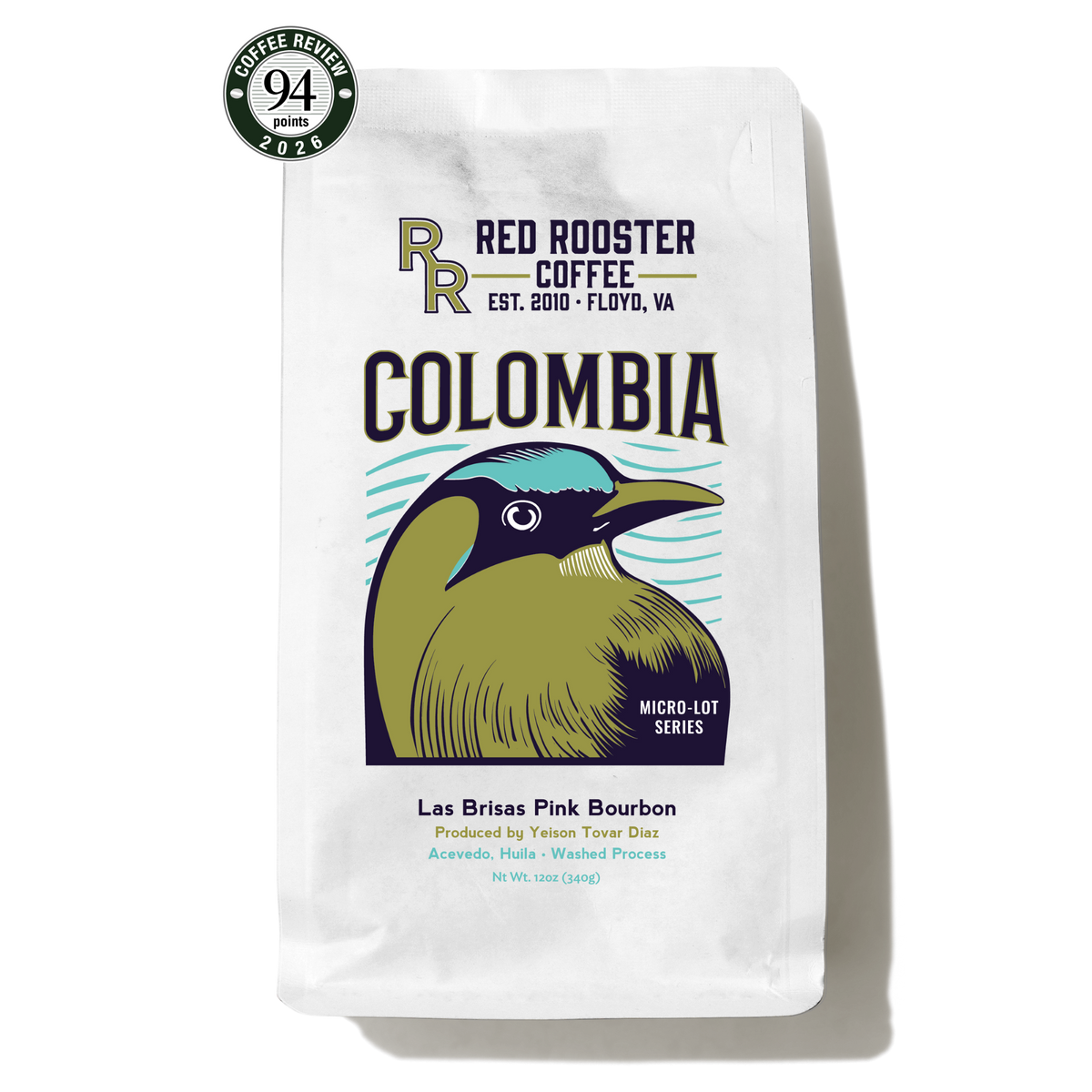Colombia Las Brisas Pink Bourbon Washed