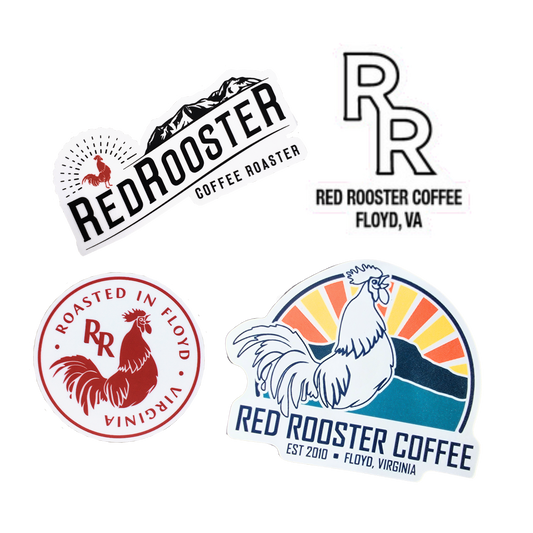 Red Rooster Stickers