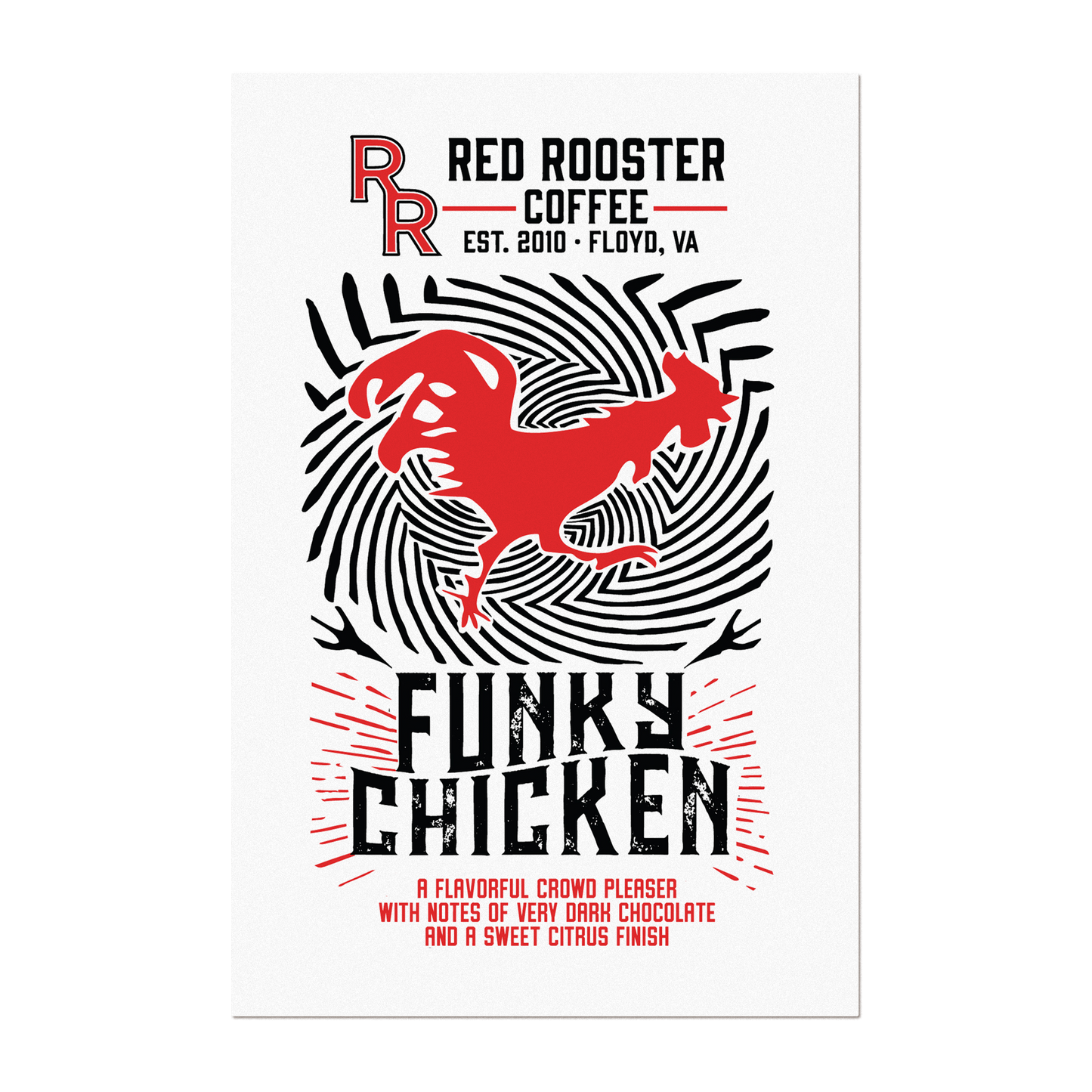 Funky Chicken Poster