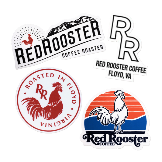 Red Rooster Stickers