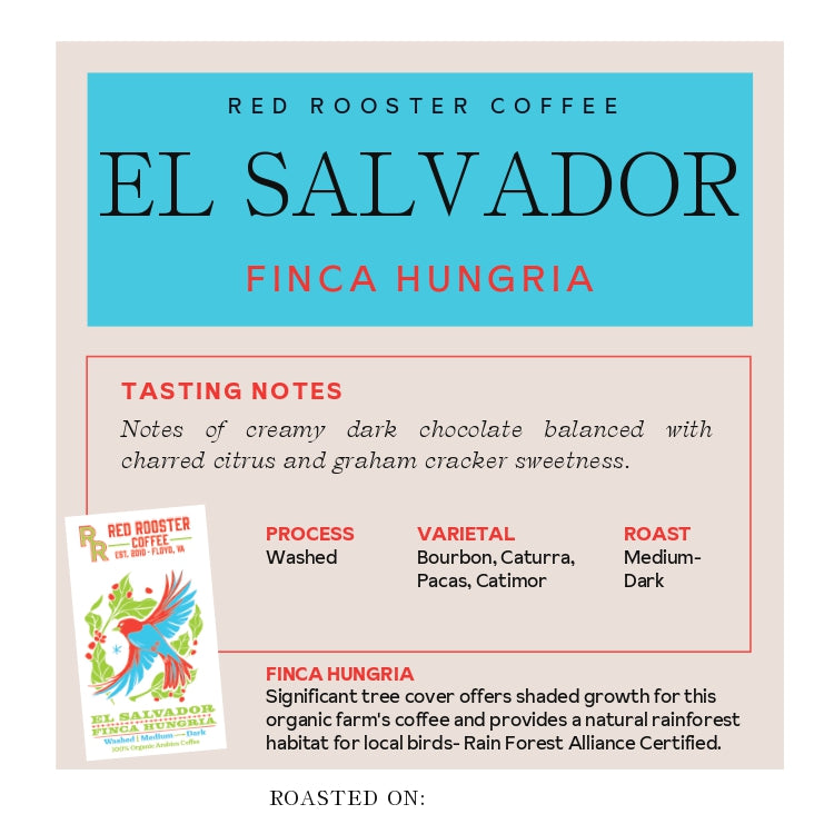 El Salvador Finca Hungria