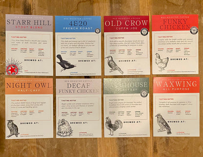 Brew Time Cards